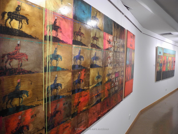 Pintura de Salvador Samper – Exposición El Quijote de Samper